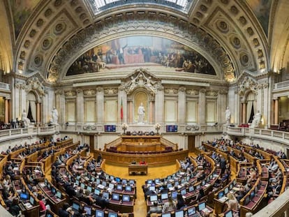 La asamblea de la república portuguesa.