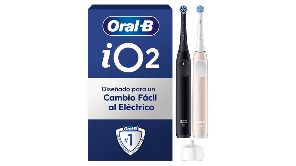 Pack de dos cepillos de dientes Oral-B.