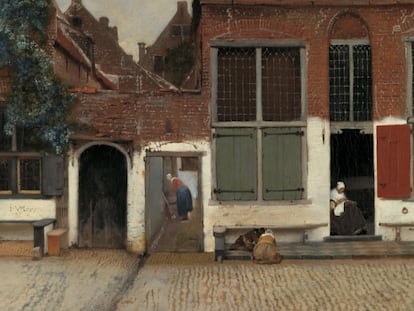 'La callejuela', de Johannes Vermeer, conservada en el Rijksmuseum, en Ámsterdam, Países Bajos.