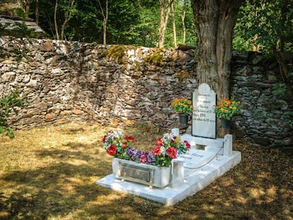 La tumba de Teresa, en el cementerio civil de Baus&eacute;n.