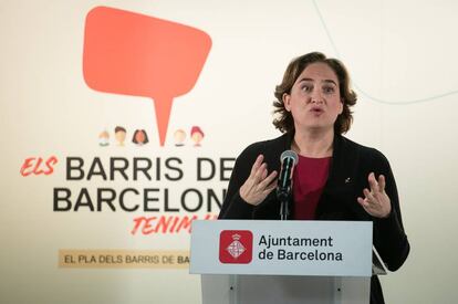 L'alcaldessa de Barcelona, Ada Colau.