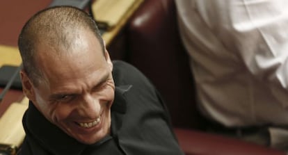 El exministro de Finanzas griego, Yanis Varoufakis, la semana pasada.