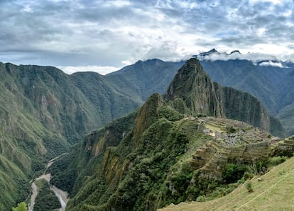 El Machu Picchu, en el valle Sagrado de los Incas de Perú.