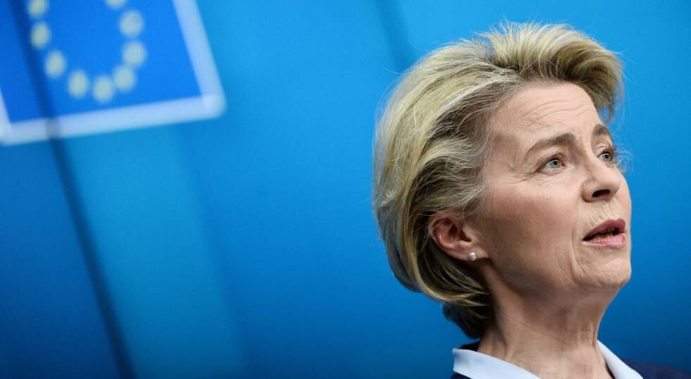 La presidenta de la Comisión Europea, Ursula von der Leyen. JOHANNA GERON REUTERS