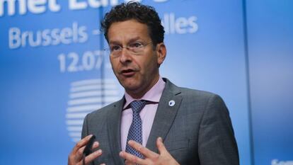 El president de l'Eurogrup, Jeroen Dijsselbloem.