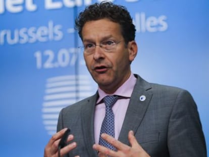 El presidente del Eurogrupo, Jeroen Dijsselbloem. 