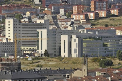 Complexo Hospitario de Ourense, donde ocurrió el asesinato.