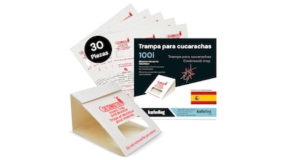 trampas para cucarachas con fuerte adhesivo interno