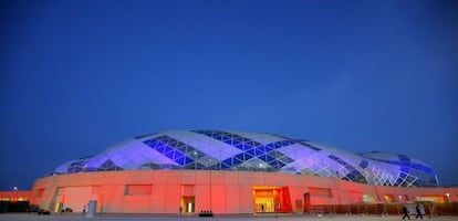 El Lusail Sport Arena, en Doha, sede de la final del Mundial.