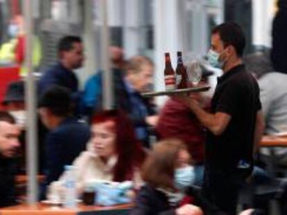 Imagen de una terraza en la Comunidad Valenciana. 