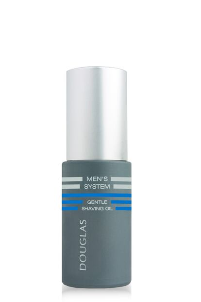 Aceite de afeitado suave de Douglas Men's System. Ideal para un afeitado sin irritaciones pero apurado. 16,95 euros.