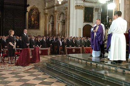 El arzobispo de Valencia, Agustín García-Gasco ha celebrado la misa ante 1.200 personas.