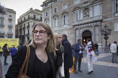 Elsa Artadi, ayer en Barcelona en un acto convocado por ANC.