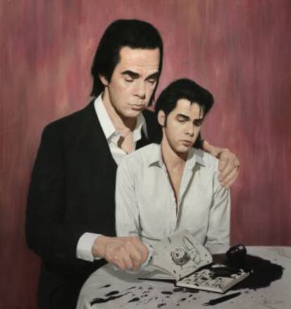 Dibujo del cartel de la exposición 'Stranger than kindness: the Nick Cave exhibition', que se podrá ver en la Biblioteca Real de Dinamarca.