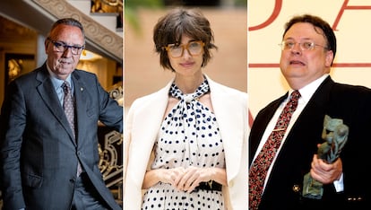 Joan Gaspart, Paz Vega y César Vidal.