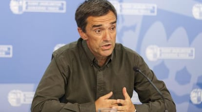 El secretario de Paz y Convivencia del Gobierno Vasco Jonan Fernández.