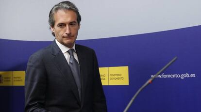 El ministro de Fomento, Íñigo de la Serna.