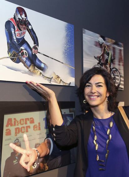 La esquiadora María José Rienda.