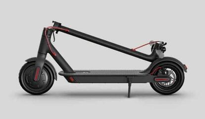 Xiaomi 1S Scooter eléctrico plegable.