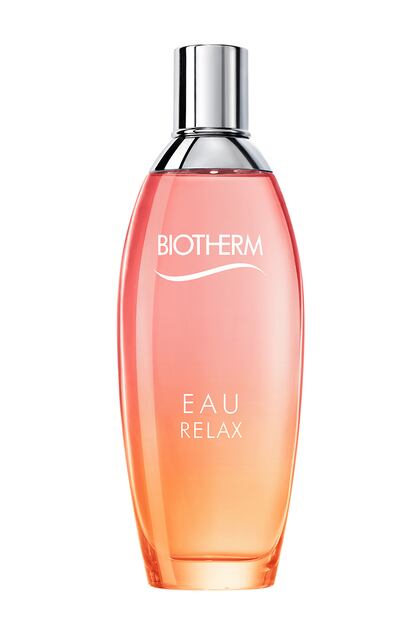 Otro producto que deslumbra con su tono es Eau Relax de Biotherm. Se trata de una fragancia corporal relajante con el que dejar atrás el estrés y recuperar la energía diaria gracias a su mezcla de aromas. Tiene un precio de 35,17 euros.