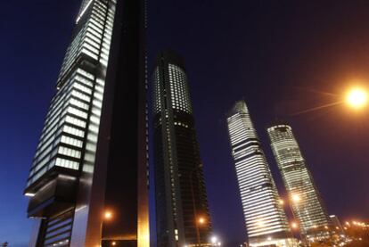 Las cuatro torres de la Castellana.