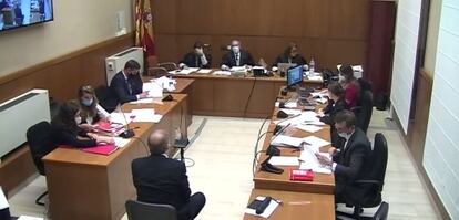 El exconsejero Felip Puig, en su declaración en el juicio contra el Cesicat.