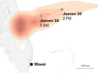 ¿Cómo avanza el huracán ‘Milton’? Consulte sus efectos y los mapas de su trayectoria