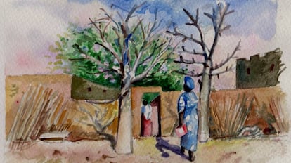 Ilustración de Enrique Vaquerizo Tamayo, para el libro 'Historias de salacot y fortasec'.
