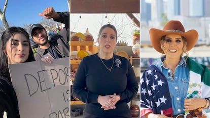 Fanny Dávalos, Silvana Flores y Raquel Hernández, influencers latinas.