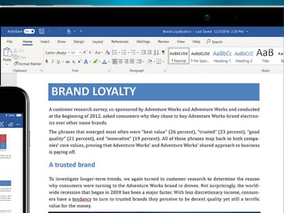 Cómo enviar con tu móvil un texto desde Word sin perder tiempo