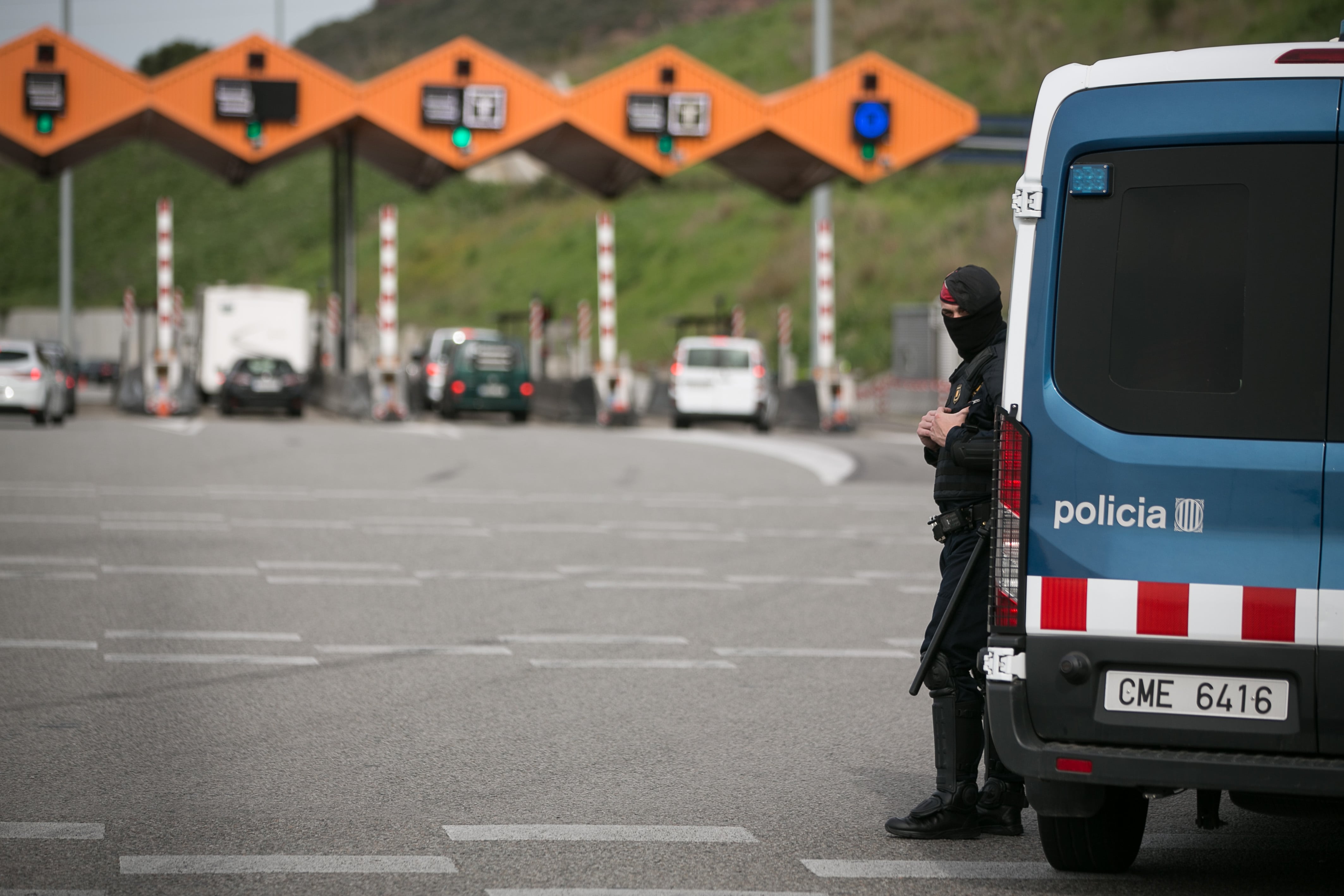 Imagen de archivo de los Mossos. 