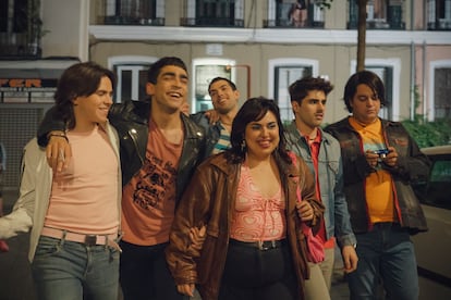 Yenesi, Omar Ayuso, Álvaro Jurado, Blanca Martínez, Martin Urrutia y Carlos González, en 'Mariliendre'.