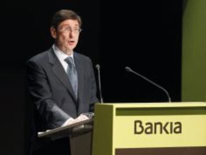 El presidente de Bankia, Jos&eacute; Ignacio Goirigolzarri.