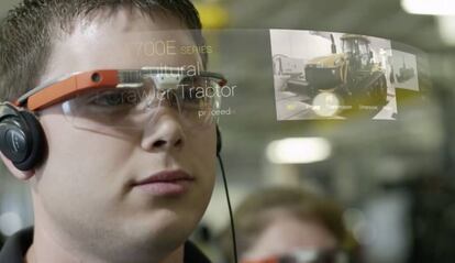 Viejas Google Glass con realidad aumentada.