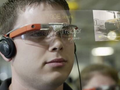 Viejas Google Glass con realidad aumentada.