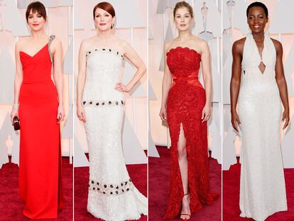 La alfombra roja de los Oscar 2015