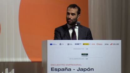 Carlos Cuerpo inaugura en japonés el Foro Empresarial España-Japón