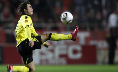 Mario Goetze durante su primera etapa en el Dortmund.