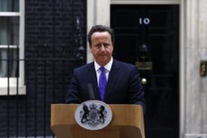 El primer ministro británico, David Cameron. EFE/Archivo