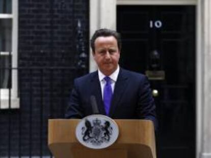 El primer ministro británico, David Cameron. EFE/Archivo