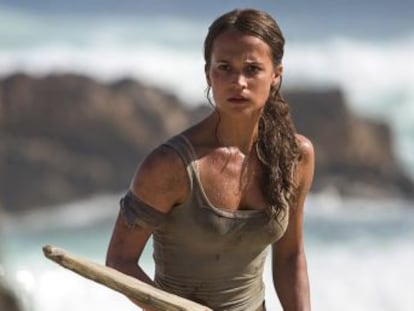 Entrevistamos a la actriz, ganadora del Oscar por  La joven danesa , protagonista de la nueva versión cinematográfica del mítico videojuego  Tomb Raider 