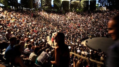 Público en el festival Grec de Barcelona, en una fotografía de archivo.