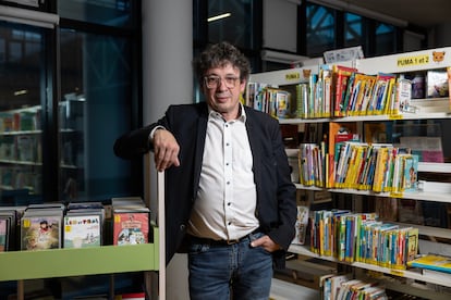 Phillipe Boxho, médico forense, fotografiado en el Institut Français de Madrid, el 28 de enero de 2024.