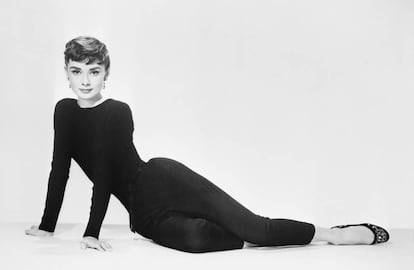 La actriz Audrey Hepburn, en una fotografía de promoción de la película 'Sabrina'.