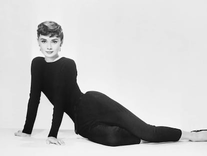 La actriz Audrey Hepburn, en una fotografía de promoción de la película 'Sabrina'.