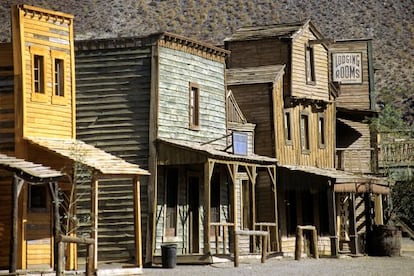 Poblado de Fort Bravo, a las afueras de Tabernas, en Almer&iacute;a.