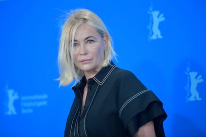 Emmanuelle Béart, en febrero de 2022, en el Festival de Berlín.