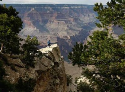 Vista panorámica del Gran Cañón del Colorado, en el estado estadounidense de Arizona.