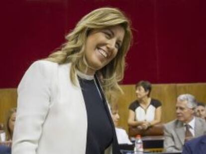 Susana D&iacute;az, nueva presidenta de Andaluc&iacute;a. 
