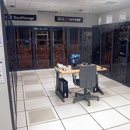 Una de las salas del centro de supercomputación de Montpellier.